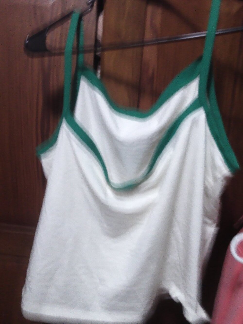 Organic cotton strap T shirt